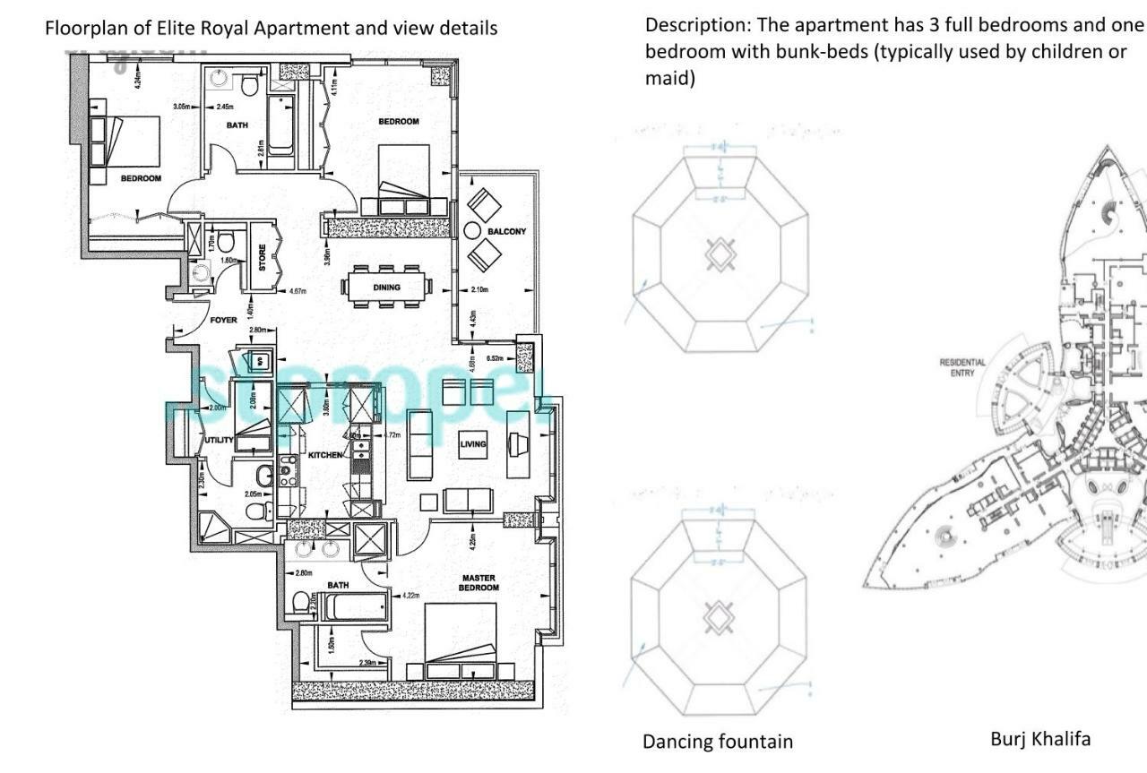 Elite Royal Apartment - Burj Residences T5 | Diamond Dubai Bagian luar foto